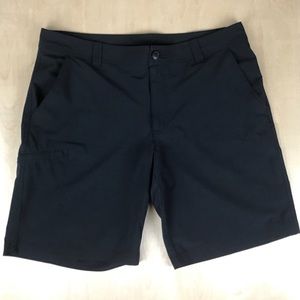 Columbia Silver Ridge Mens Outdoor Hiking Camping Shorts Sz 38 Black